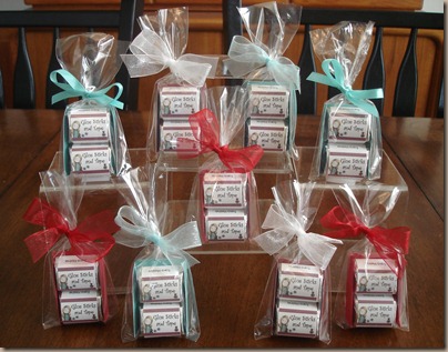 Business Cards Candy Favors