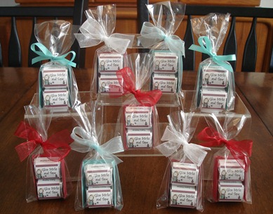 Business Cards Candy Favors